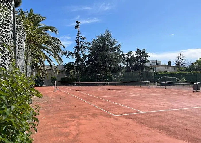 Appartement 4 Personnes Antibes Mer, Piscine, Parking, Tennis, Wifi